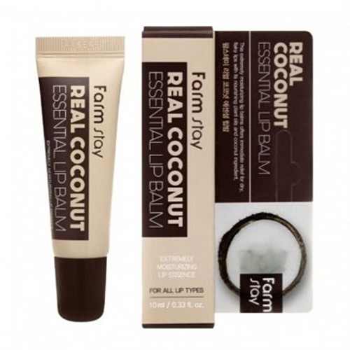 FarmStay Бальзам для губ с экстрактом кокоса - Real coconut essential lip balm, 10мл