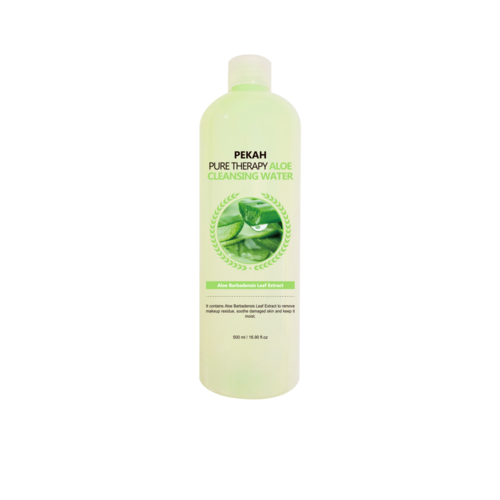 Pekah Вода мицеллярная с экстрактом алоэ - Pure therapy aloe cleansing water, 500мл
