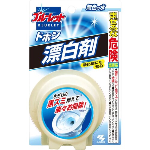 Kobayashi Таблетка для унитаза дезодорирующая с отбеливающим эффектом - Bluelet cleaning, 120г