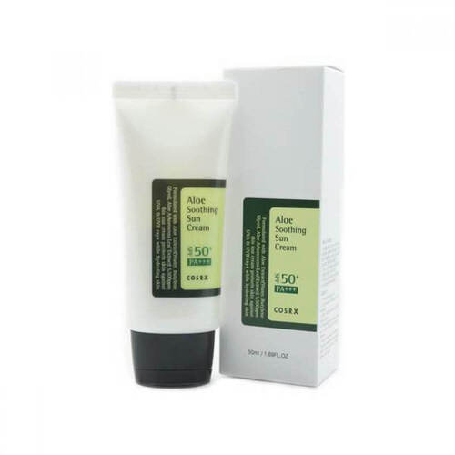Cosrx Крем солнцезащитный с соком алоэ вера – Aloe soothing sun cream SPF50/PA+++, 50мл
