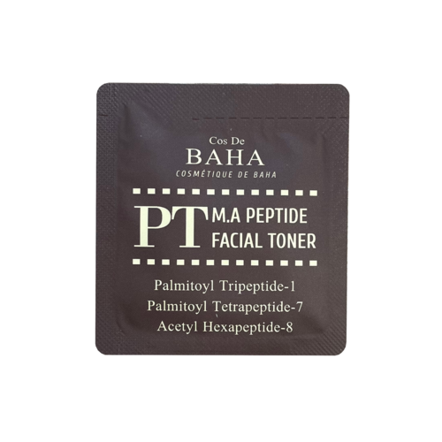 Cos De BAHA Тонер пептидный с матриксилом и аргирелином - Peptide toner PT, 1,5мл (пробник)