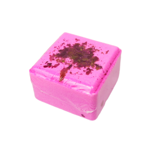 DUSHA Бомбочка для ванны "Miss Cherie" с розовыми лепестками и ароматом Miss Dior Cherie, 210г