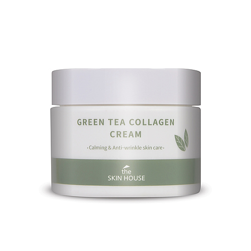 The Skin House Крем для лица на основе коллагена и зелёного чая – Green tea collagen cream, 50мл