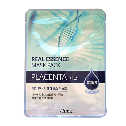 Juno Маска тканевая с плацентой - Real essence mask pack placenta, 25мл