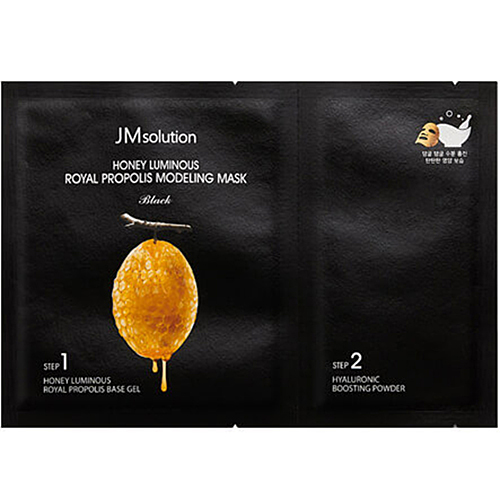 JMsolution Маска альгинатная с прополисом - Honey luminous royal propolis modeling mask , 55г