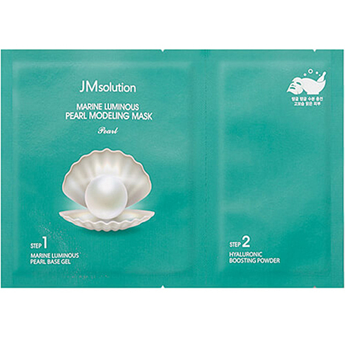 JMsolution Маска альгинатная с экстрактом жемчуга - Marine luminous pearl modeling mask, 55г