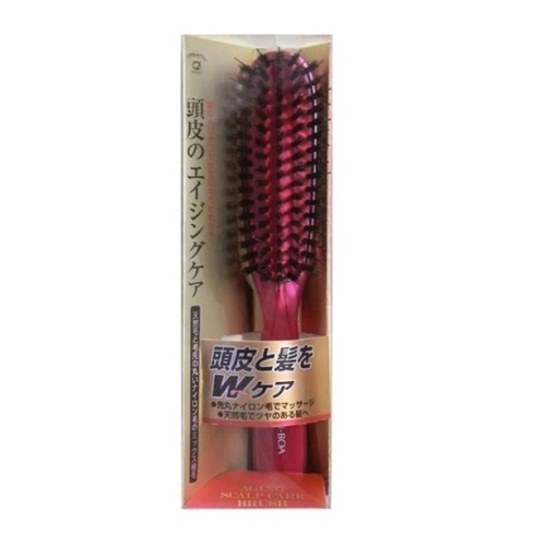 Ikemoto Щётка антивозрастная для ухода за волосами и кожей головы - Aging scalp care brush, 1шт