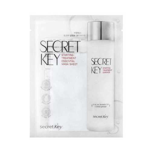 Secret Key Маска тканевая с галактомисис - Starting treatment essential mask pack, 30г