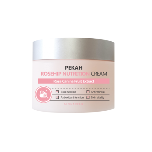 Pekah Крем для лица питательный с экстрактом шиповника – Rosehip nutrition cream, 50мл