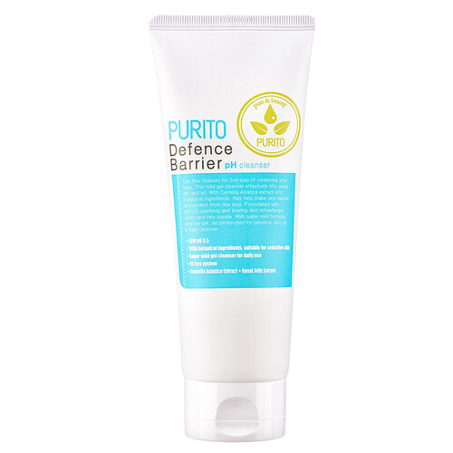 Purito Гель для деликатного очищения кожи слабокислотный - Defence barrier ph cleanser, 150мл
