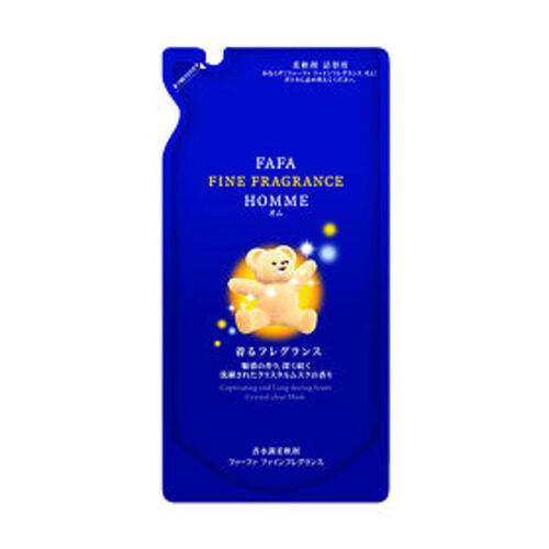Nissan Кондиционер для белья антистатический мускус и бергамот з/б - Fine fragrance homme, 500мл