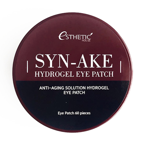 Esthetic House Патчи гидрогелевые со змеиным пептидом - Syn-ake hydrogel eye patch, 60шт