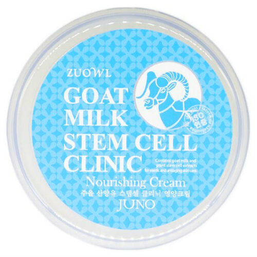 Juno Крем для лица с экстрактом козьего молока - Zuowl goat milk stem cell clinic nourishing C, 115г