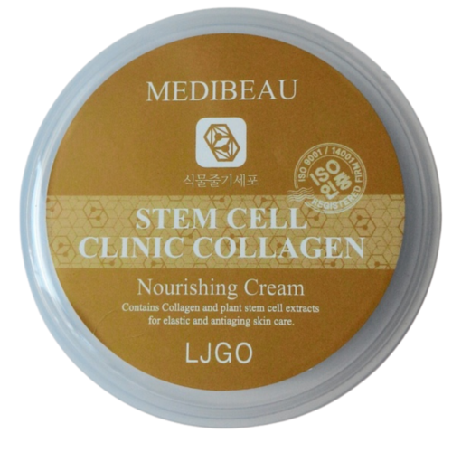 Juno Крем питательный с коллагеном – Medibeau stem cell clinic nourishing cream collagen, 100мл