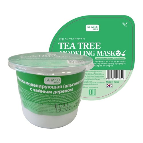 La Miso Маска альгинатная с чайным деревом - Tea tree modeling mask, 28г
