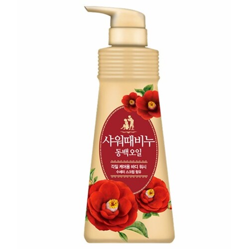 Mukunghwa Мыло для тела жидкое камелия - Shower body soap camellia seed oil perfume, 500мл