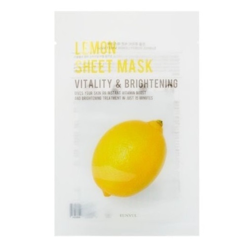 Eunyul Маска тканевая с экстрактом лимона - Purity lemon sheet mask, 22мл