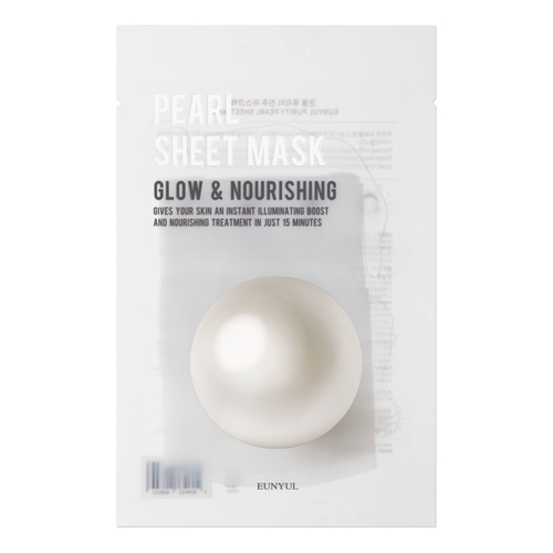Eunyul Маска тканевая с экстрактом жемчуга - Purity pearl sheet mask, 22мл