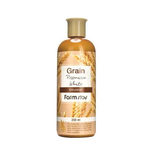 FarmStay Эмульсия выравнивающая с экстрактом ростков пшеницы - Grain premium white emulsion, 350мл