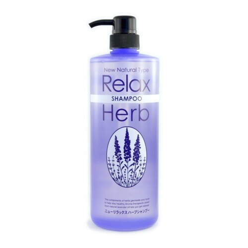 JunLove Шампунь для волос растительный с маслом лаванды - New relax herb shampoo, 1000мл