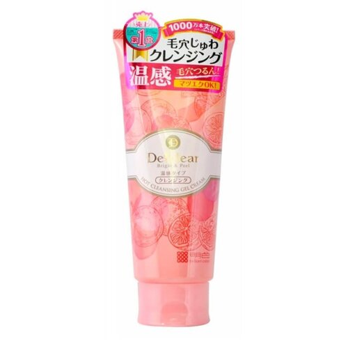 Meishoku Крем-гель очищающий и разогревающий - Hot cleansing gel cream aha&bha, 200г
