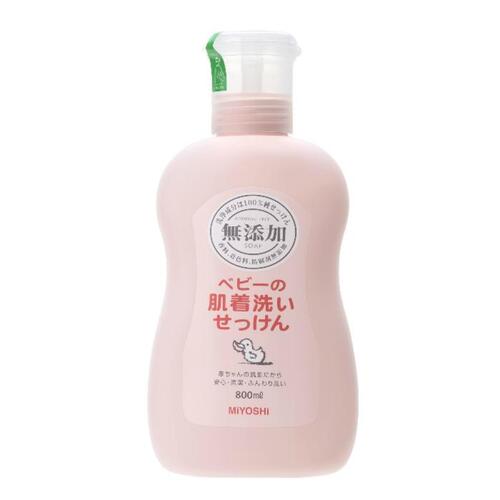 Miyoshi Средство для стирки жидкое - Additive free laundry liquid soap, 800мл