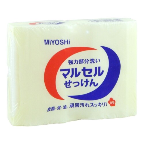 Miyoshi Мыло для стирки точечного застирывания стойких загрязнений - Laundry soap bar, 2*140г