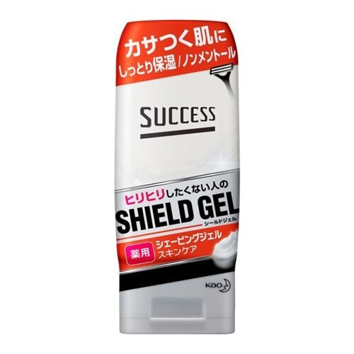 KAO Гель для бритья, для сухой и чувствительной кожи - Success shaving gel skin care type, 180г