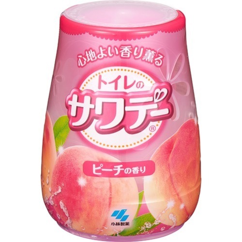 Kobayashi Дезодорант для туалета гелевый с ароматом персика - Sawaday for toilet peach, 140г