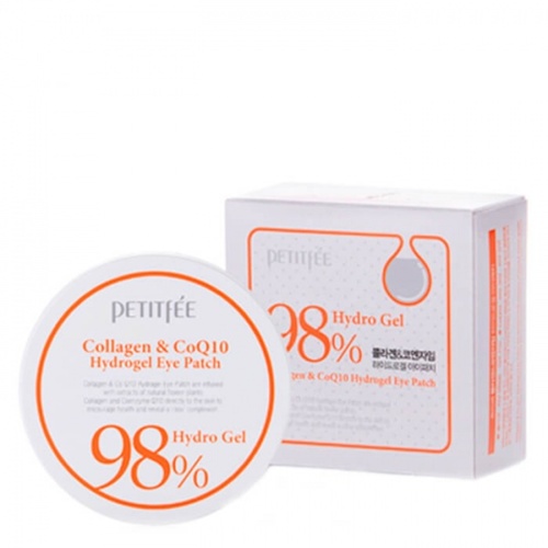 Petitfee Патчи для глаз гидрогелевые с коллагеном - Collagen&CoQ10 hydrogel eye patch, 60шт