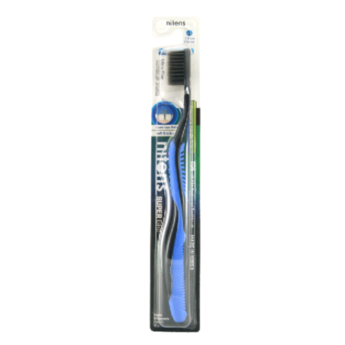 Dental Care Щетка зубная с древесным углем в «средней жесткости» в ассортименте - Toothbrush, 1шт