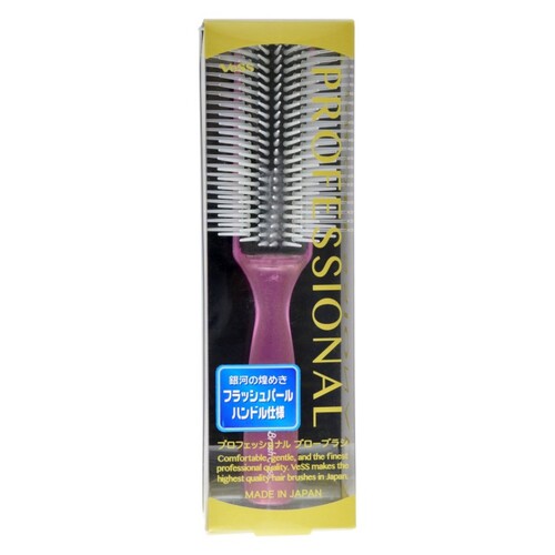 Vess Щетка для укладки волос профессиональная «розовая» - Blow brush с-150, 1шт