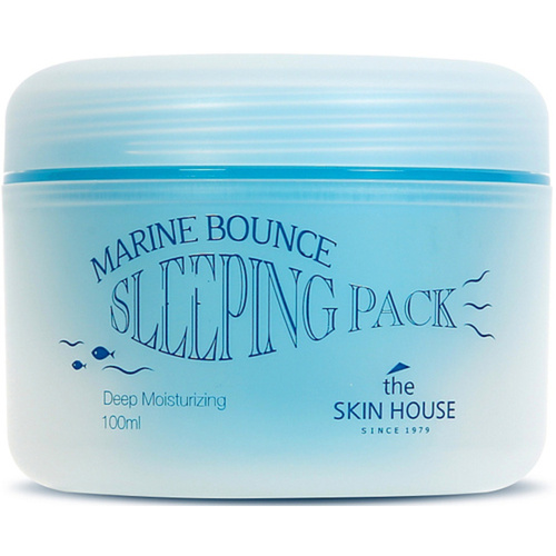 The Skin House Маска ночная с морским коллагеном - Marine bounce sleeping pack, 100мл