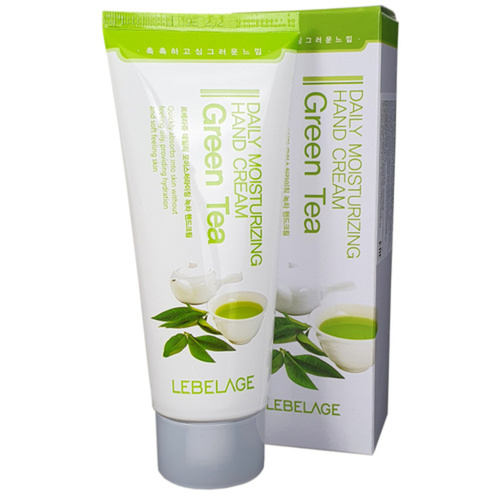 Lebelage Крем для рук с зеленым чаем - Daily moisturizing green tea hand cream, 100мл