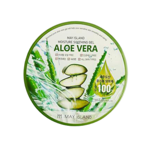 May Island Гель для лица и тела с экстрактом алоэ - Aloe vera purity 100% soothing gel, 300мл