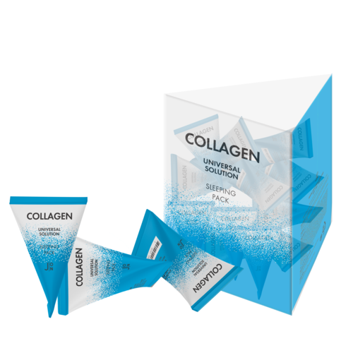 J:on Маска для лица «коллаген» - Collagen sleeping pack, 20шт*5г