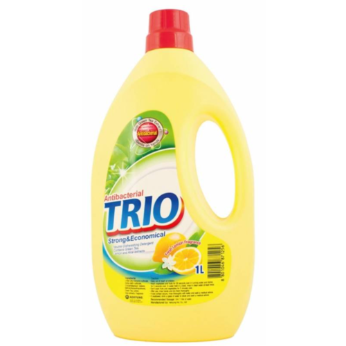 KeraSys Средство для мытья посуды «лимон» - Trio lemon, 1000мл