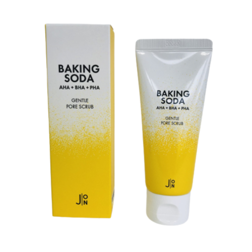 J:on Скраб для лица с содой - Baking soda gentle pore scrub, 50г