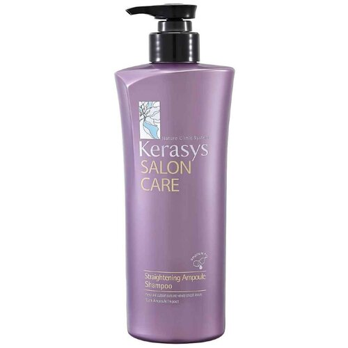 KeraSys Шампунь для волос «гладкость и блеск» - Salon care straightening, 600мл