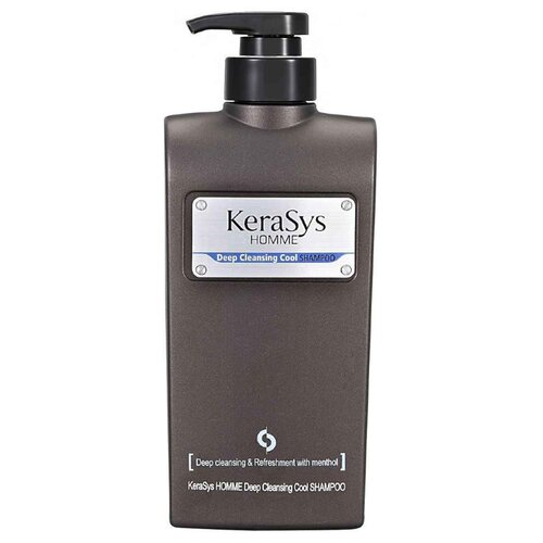 KeraSys Шампунь для волос мужской «освежающий» - Homme deep cleansing cool, 550мл
