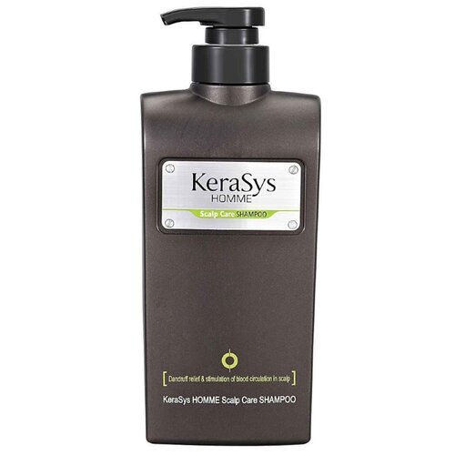 KeraSys Шампунь для волос мужской для лечения сухой кожи головы - Homme scalp care, 550мл