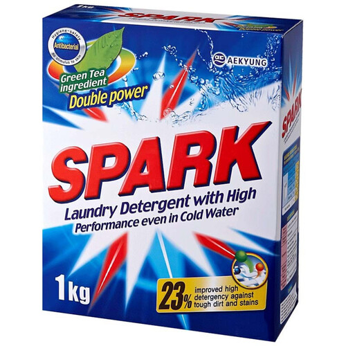 KeraSys Порошок стиральный концентрированный «спарк» - Spark laundry detergent, 1000г