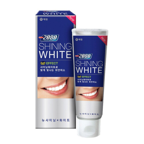 KeraSys Паста зубная отбеливающая «сияющая белизна» - Dental clinic 2080 shining white, 100г