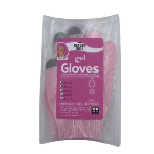 Chok Chok Gells Перчатки гелевые для ухода рук, для сенсора - Gel gloves, 1 пара