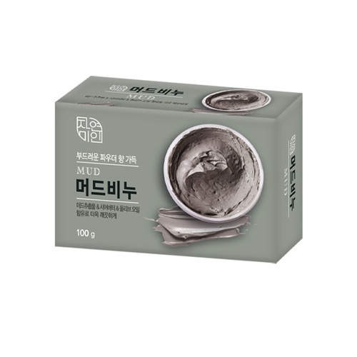 Mukunghwa Мыло массажное с экстрактом масла Ши - Mud massage soap, 100г