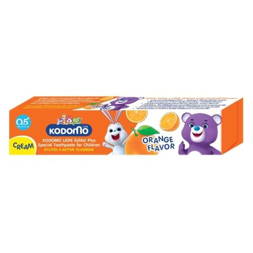 Lion Паста зубная гелевая для детей с 6 месяцев с ароматом апельсина - Kodomo, 40г