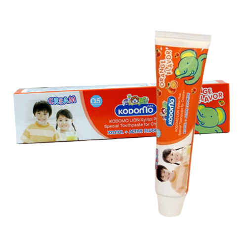 Lion Паста зубная для детей с 6 месяцев с ароматом апельсина - Kodomo, 65г