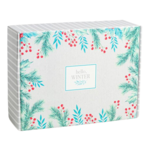 Коробка складная Hello, winter, 30,7*22*9,5см