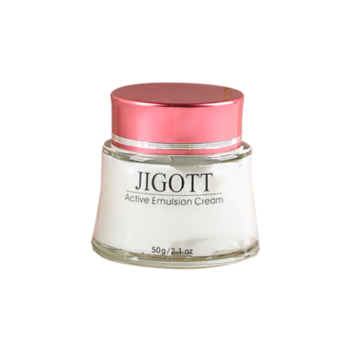 Jigott Крем для лица «гиалурон» - Active emulsion cream, 50мл