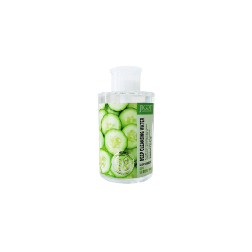 Jigott Жидкость для снятия макияжа «экстракт огурца» - Cucumber deep cleansing water, 530мл